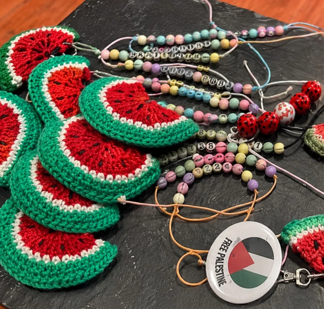 Handmade solidarity creation inspired by Palestine