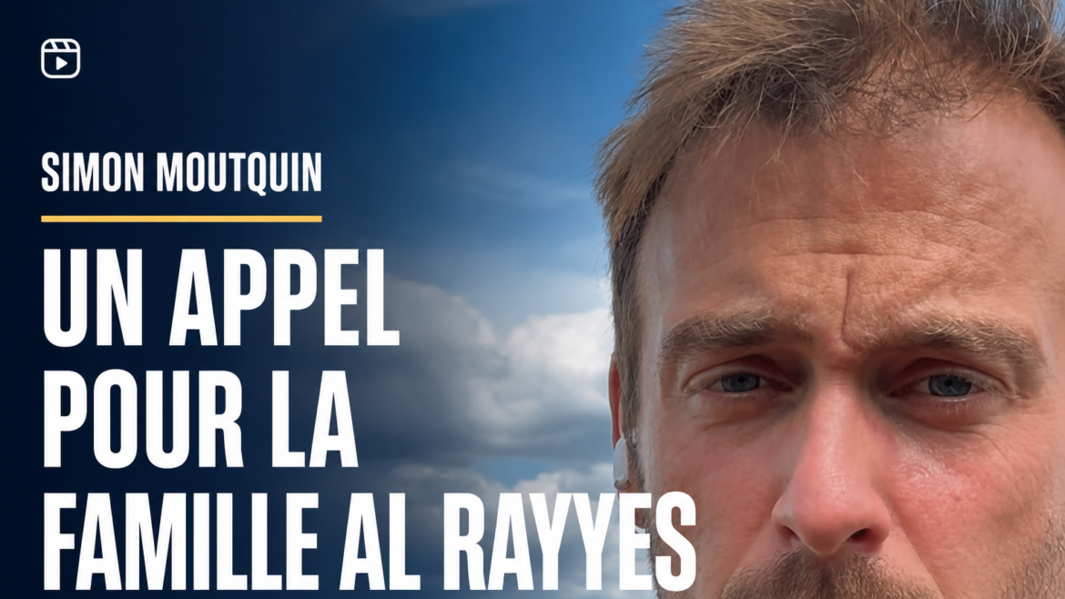 Simon Moutquin dans son réel Instagram appelant à soutenir la famille Al Rayyes